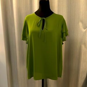 New without tags Olive, Green, New York and Company blouse size XL